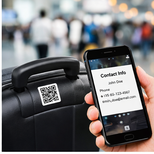 4X3 CM QR sticker(12 count)